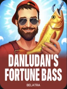 Danludan S Fortune Bass fishing arcade game at Winota